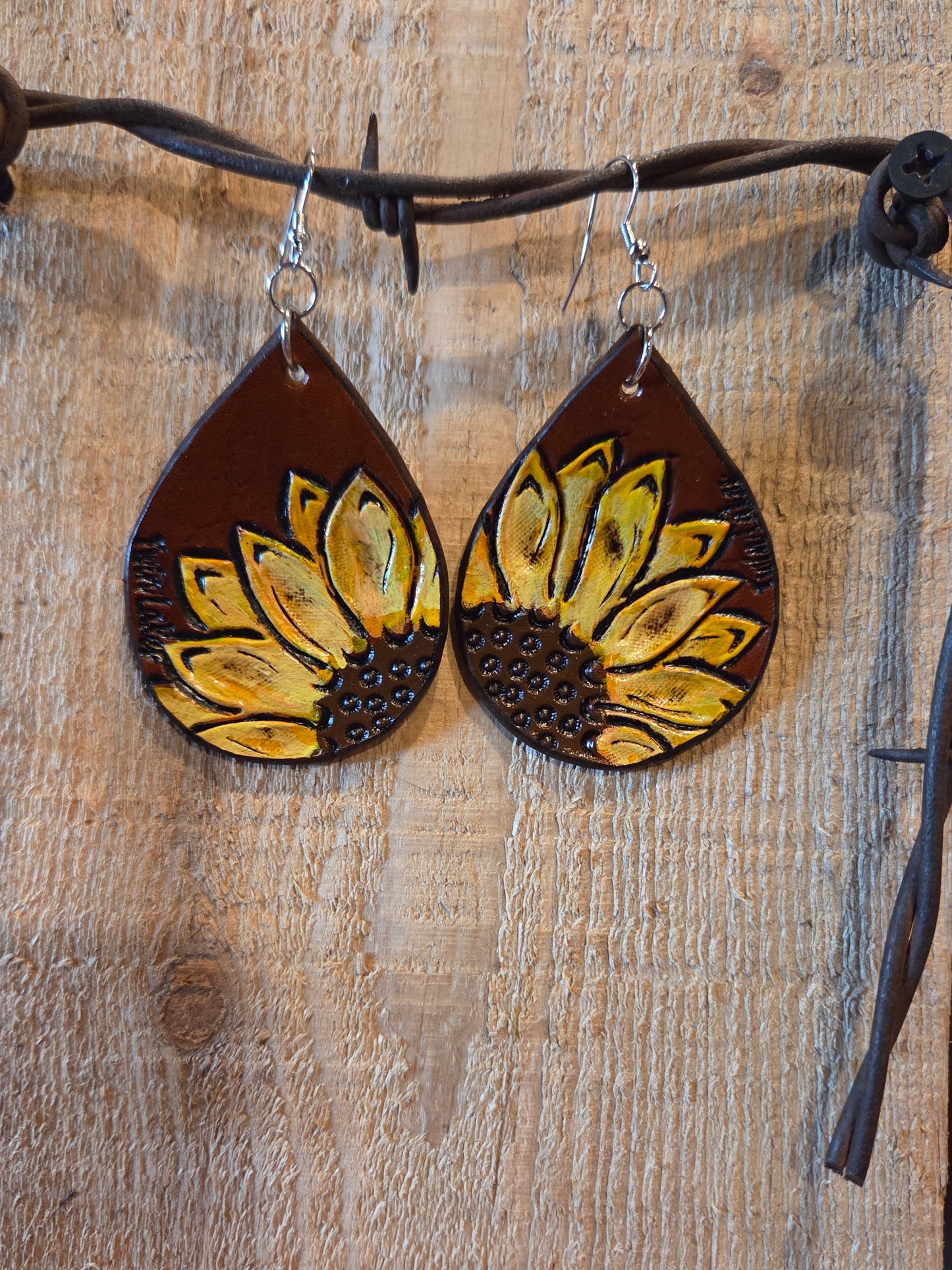 Sunflower Earrings